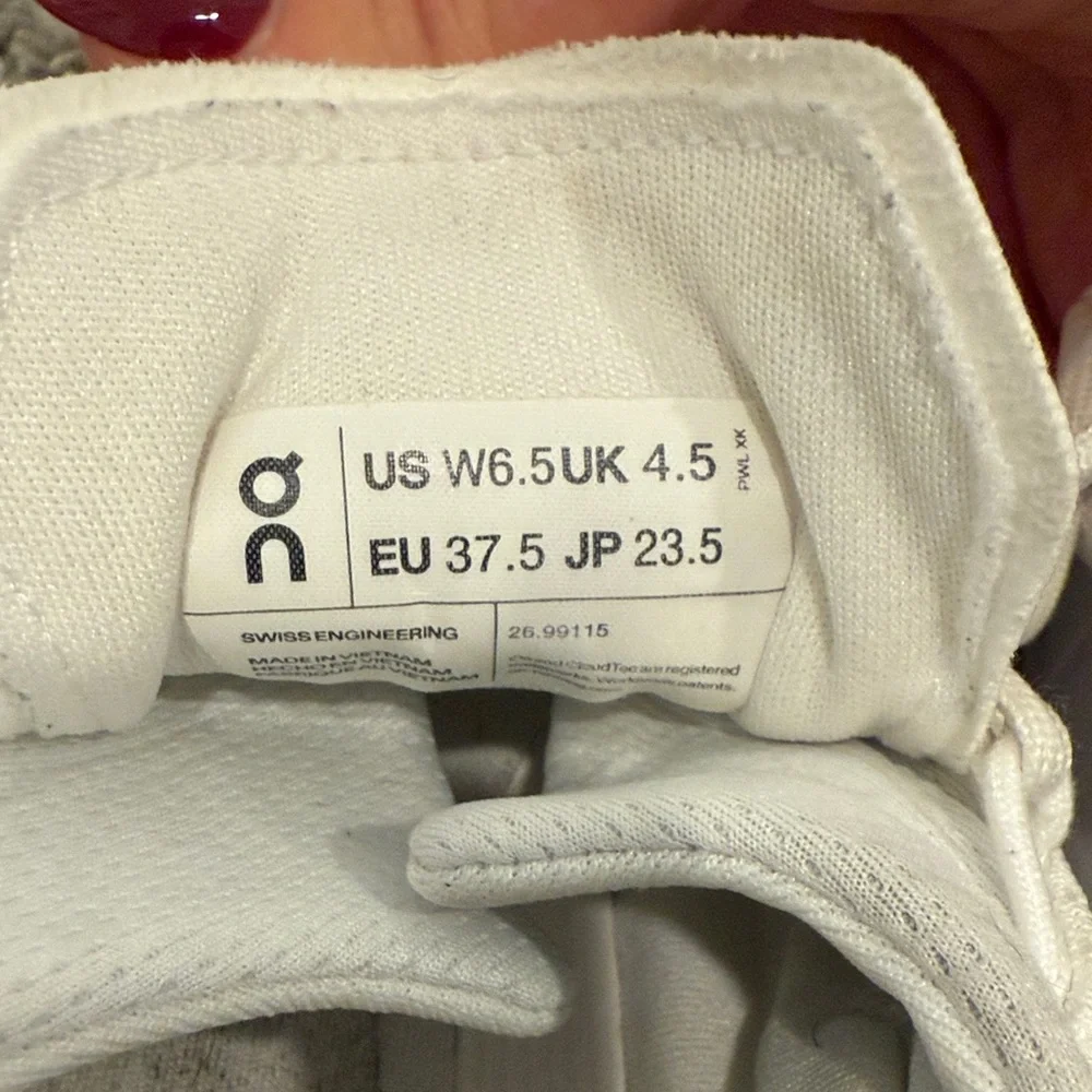 ON Women's Athletic Shoes - White - Picture 5 of 5